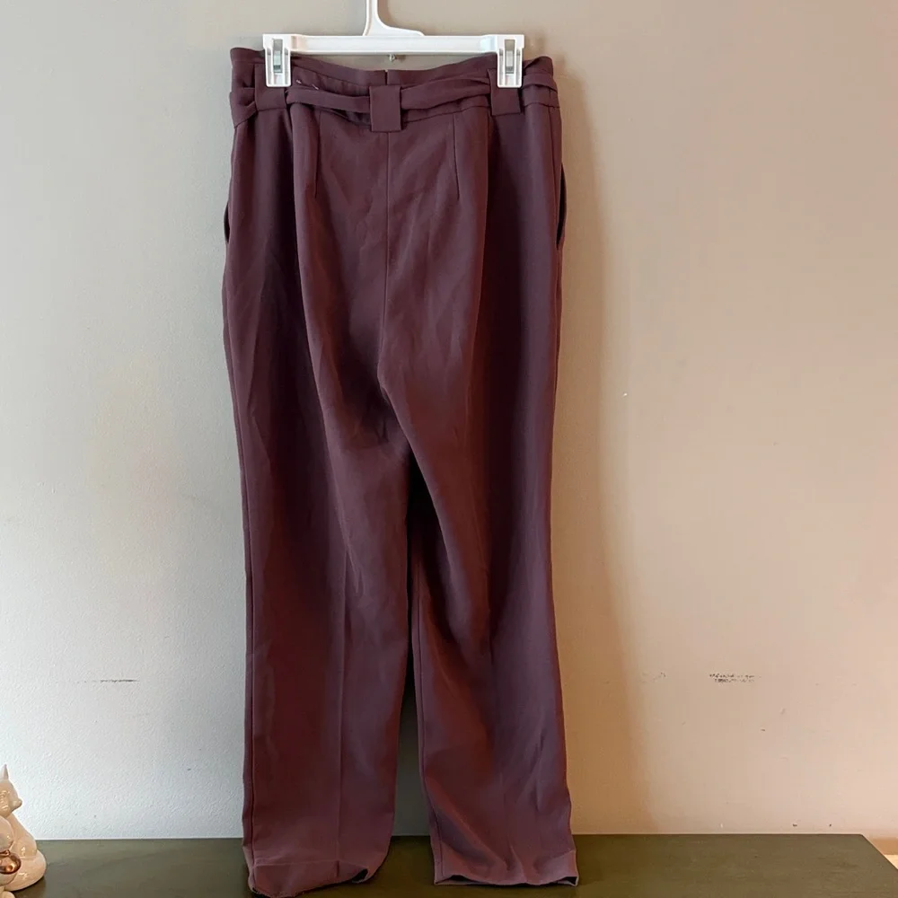 Express Ankle High Rise Pants - Picture 2 of 5